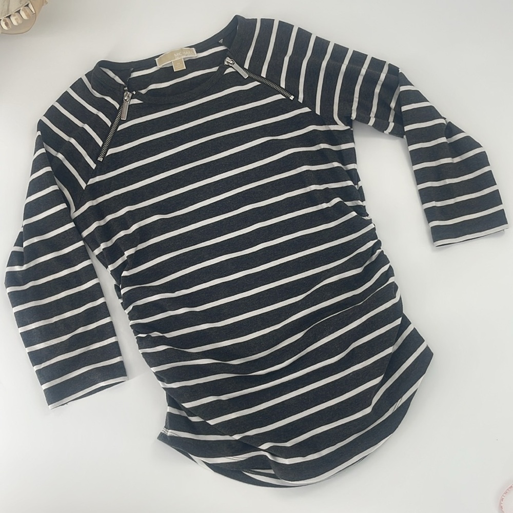 Michael Kors Striped Women's Top - Picture 3 of 8